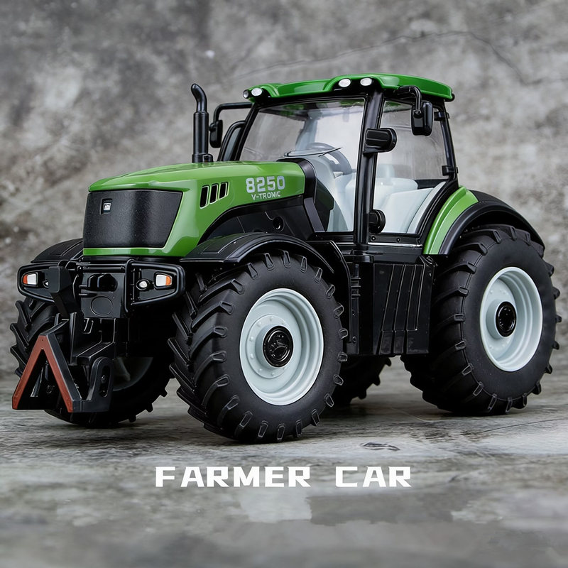 Farming Agriculture Model - نموذج جرار معدني مصبوب بمقياس 1/30،