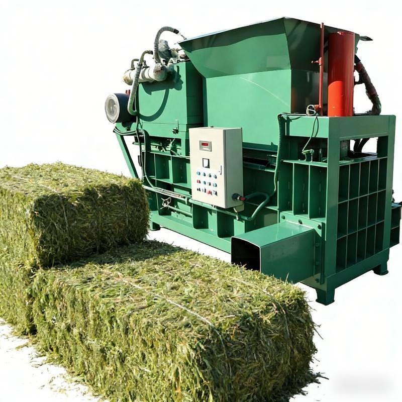 Silage Baler Machine - آلة ضغط هيدروليكية أوتوماتيكية لتعبئة وتغليف