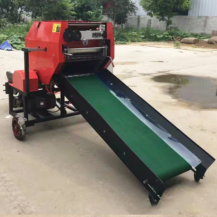 Silage Baler Machine - آلة تغليف السيلاج أوتوماتيكية بالكامل مع