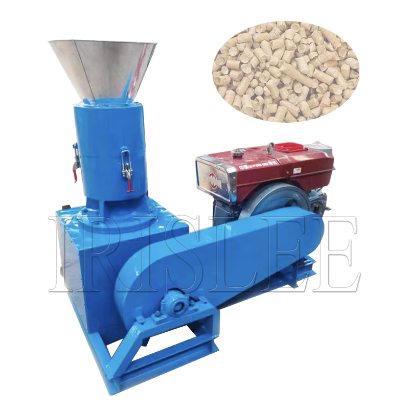 Wood Pellet Making Machine - 60-80 كجم/ساعة الديزل الخشب بيليه ماكينة
