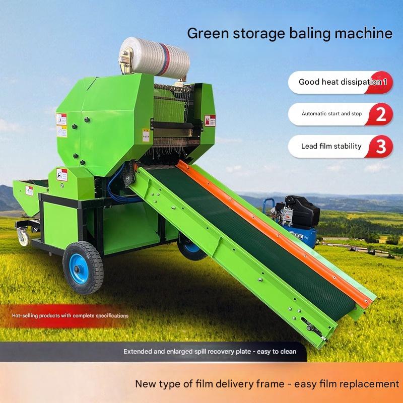 Silage Baler Machine - آلة كبس السيلاج الهيدروليكية الثقيلة لضغط