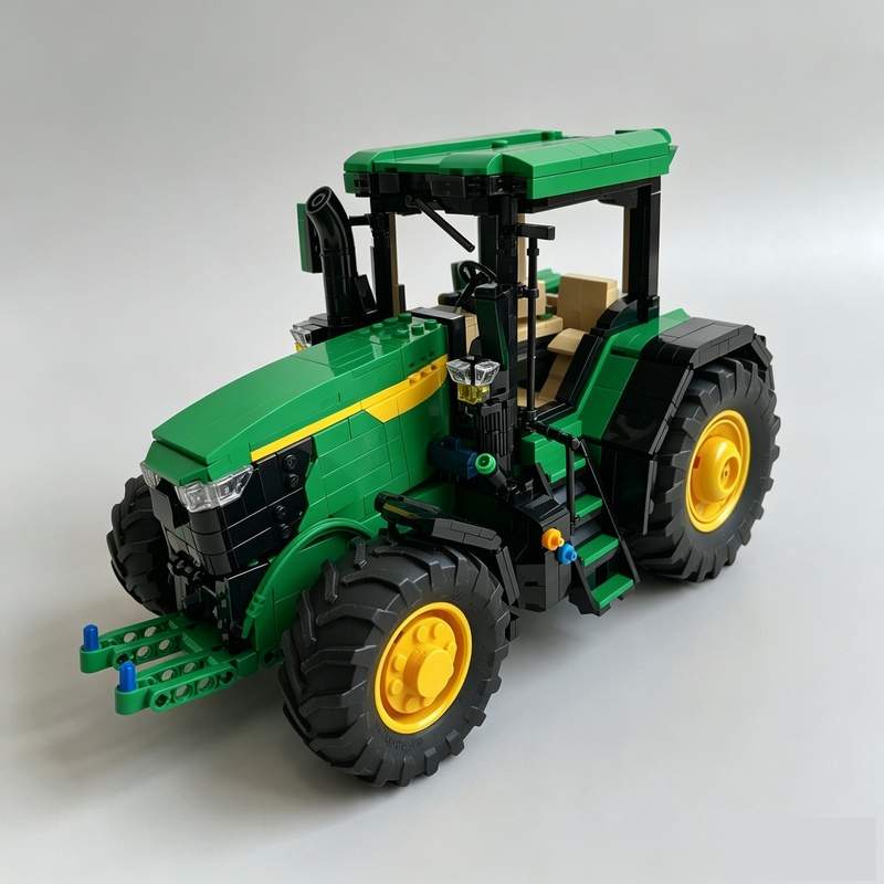 مجموعة مكعبات بناء مركبة زراعي - مراجعة Agriculture Farming Technology وسعره