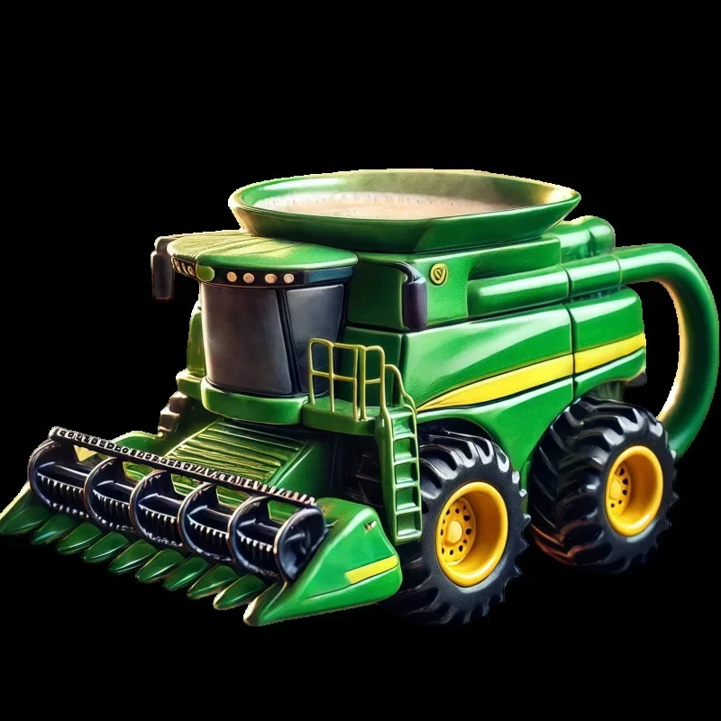 أكواب بتصميم جرارات زراعية خضر - مراجعة Farming Agriculture Stocks وسعره