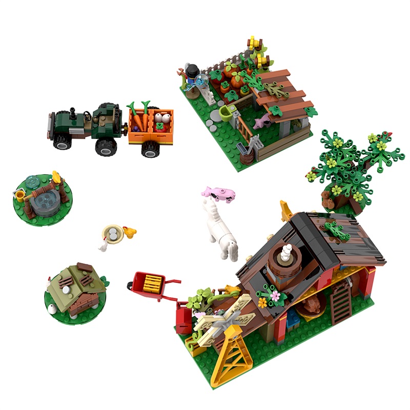 نموذج مكعبات بناء مزرعة الرياح - مراجعة Farming Agriculture Model وسعره