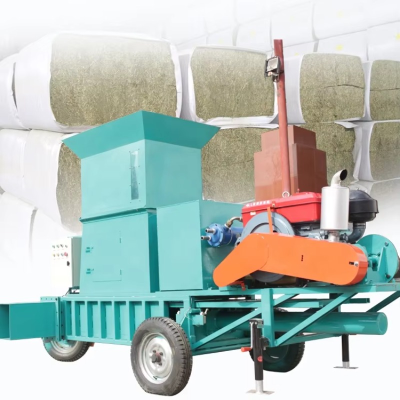 آلة ضغط وتكبيس القش والعلف الم - مراجعة Silage Baler Machine وسعره