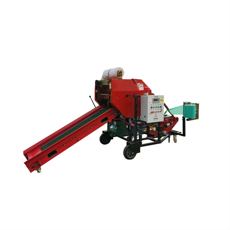 التلقائي البسيطة المكبس جولة ا - مراجعة Silage Baler Machine وسعره
