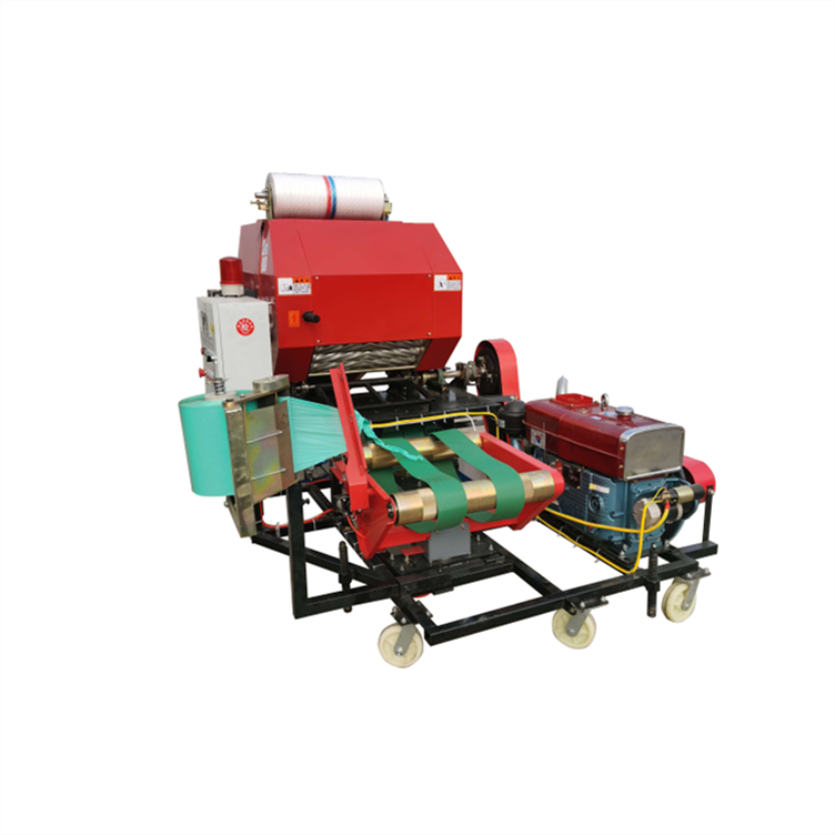 التلقائي البسيطة المكبس جولة ا - مراجعة Silage Baler Machine وسعره