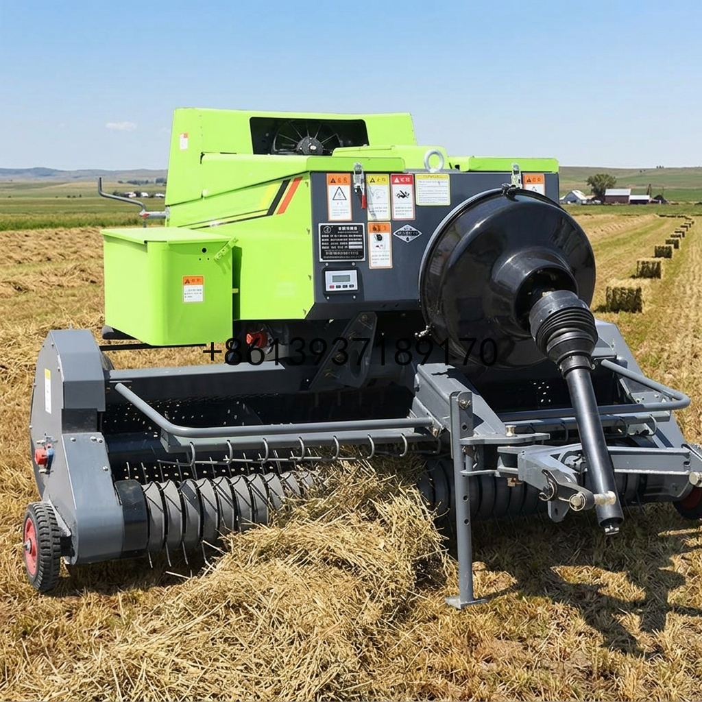 آلة تكديس القش المربعة للاستخد - مراجعة Silage Baler Machine وسعره